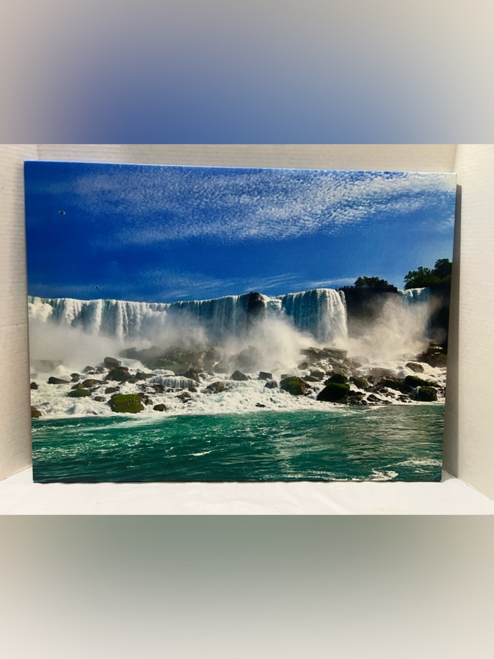 Wall Decor Canvas home/ Office design. Niagara Falls 24”x18”